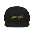 'Novrain' Gothic Gold Flame Embroidered Streetwear Cap