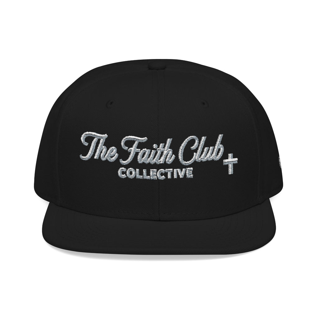 The Faith Club Embroidered Hat | Snapback Embroidered with side design