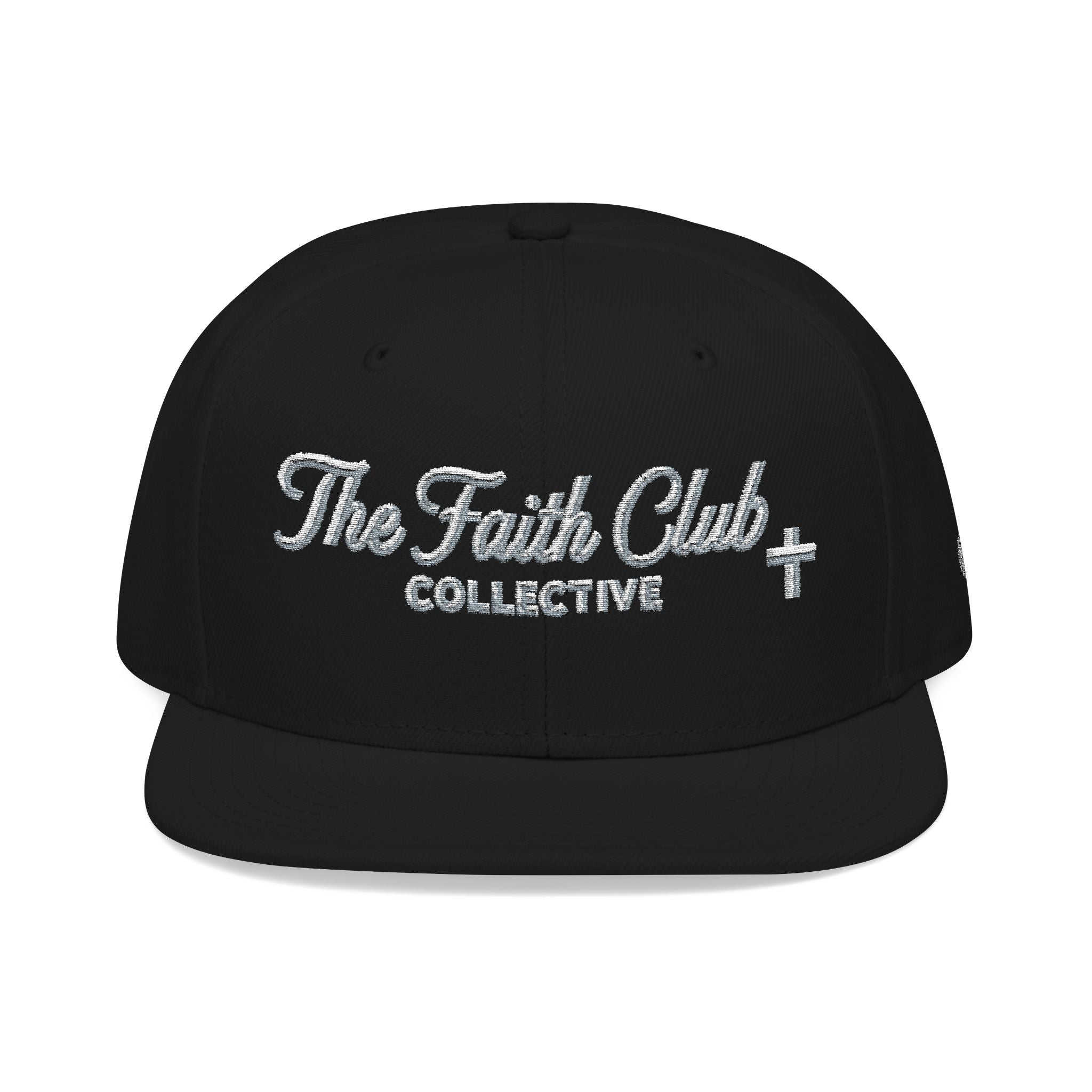 The Faith Club Embroidered Hat | Snapback Embroidered with side design