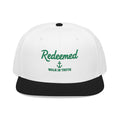 Embroidered 'Redeemed Walk in Truth' Snapback Hat No Side Design - Two-Tone Adjustable Cap
