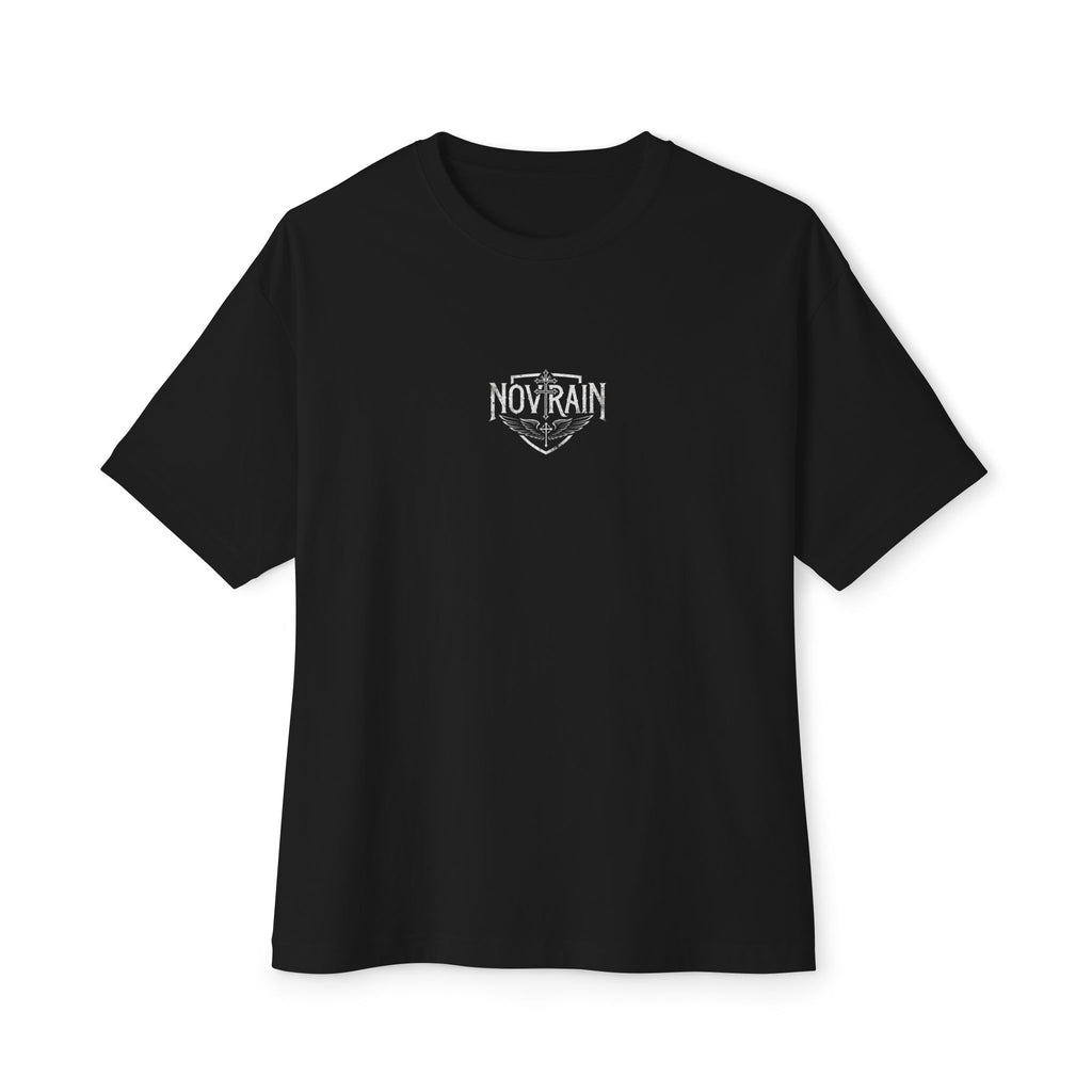 Skull & Roses Tee — "Redemption" Oversized Boxy T‑Shirt