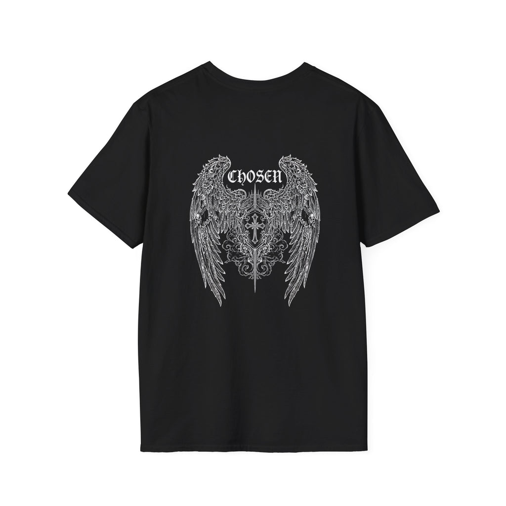 Crown of Thorns Graphic T-Shirt — Minimal Gothic Circle Tee