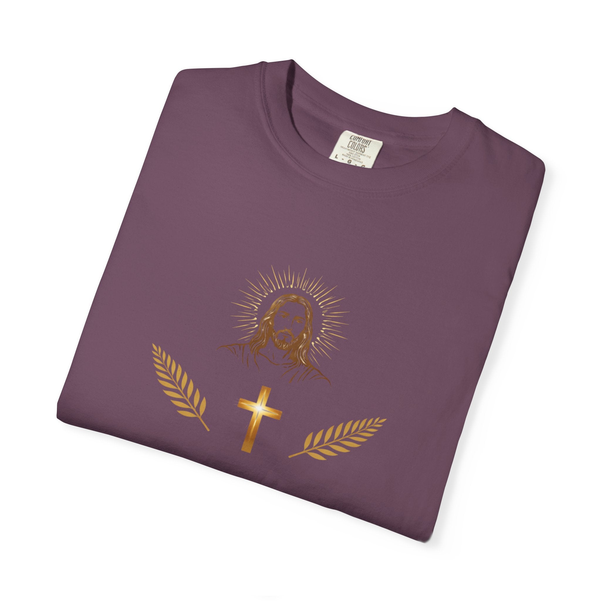 Jesus + Cross T-Shirt — Radiant Faith Graphic Tee