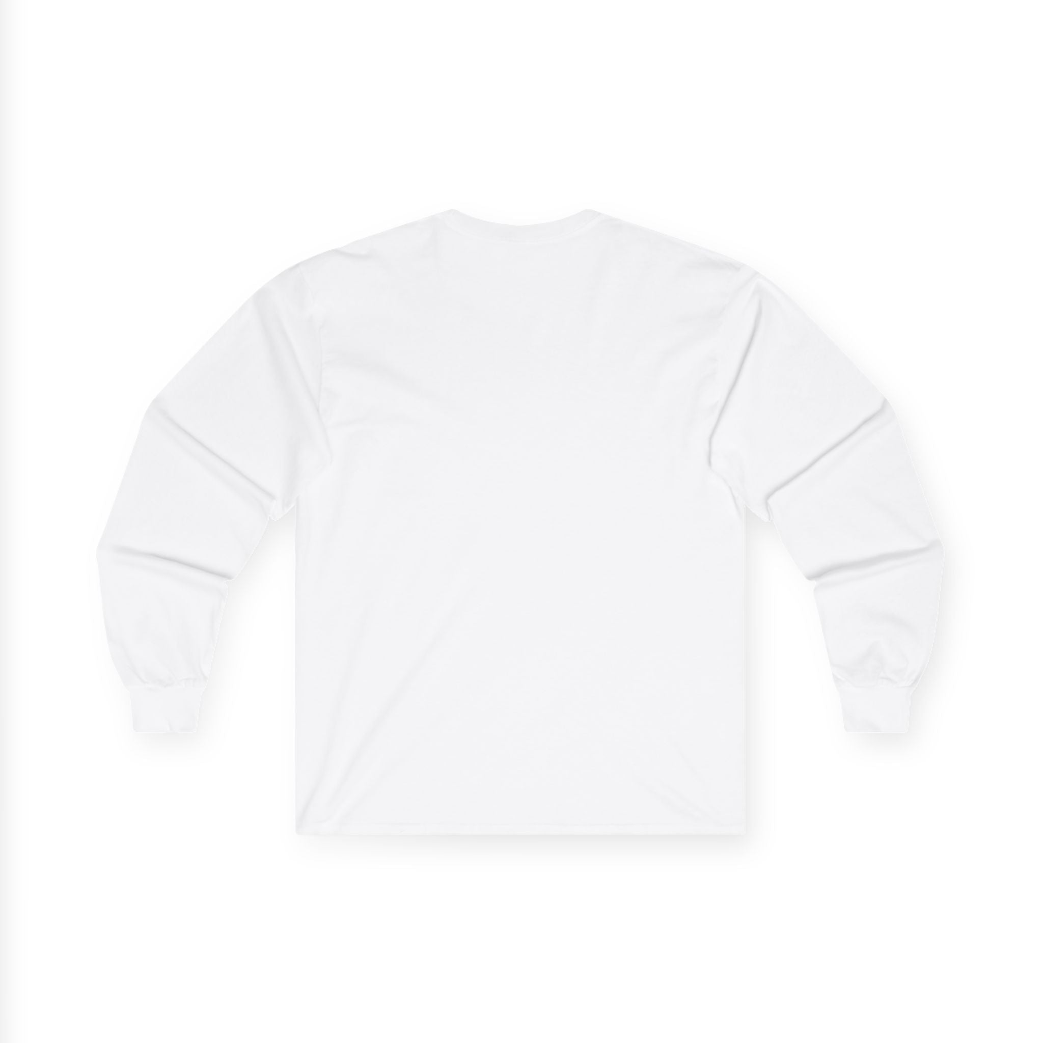Faith Long Sleeve Tee — Minimalist Inspirational Christian Shirt