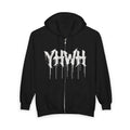 Copy of Dripping Logo Zip Hoodie with Back Eye Graphic
