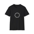 Crown of Thorns Graphic T-Shirt — Minimal Gothic Circle Tee