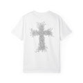 Botanical Cross And Heart T-Shirt — Floral Vine Crossback Graphic Tee