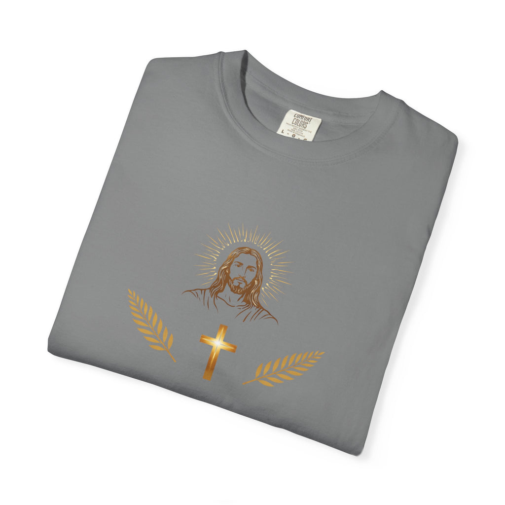 Jesus + Cross T-Shirt — Radiant Faith Graphic Tee