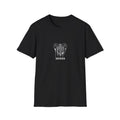Novrain Gothic Rose Heart T-Shirt — Dripping Cross Band Tee