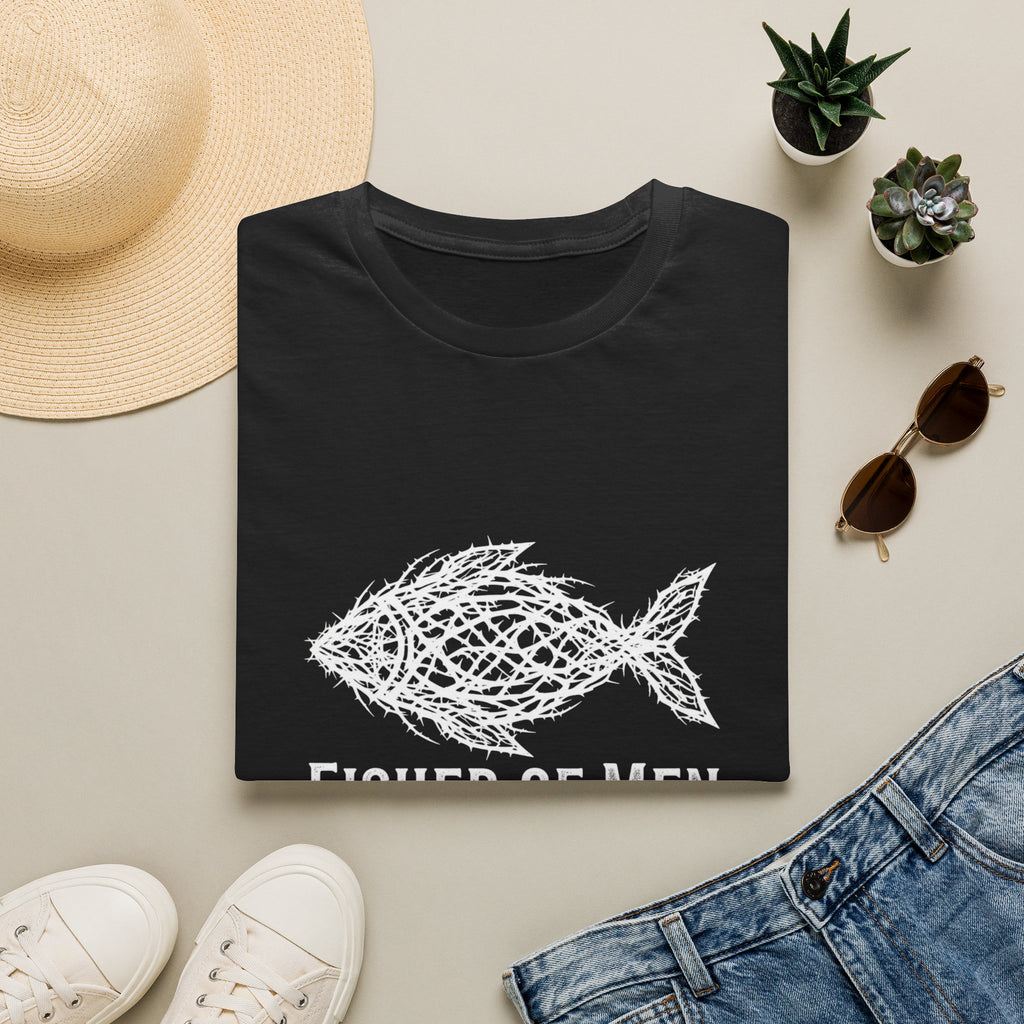 Fisher of Men T‑Shirt — Christian Fish Graphic Tee (Faith-Based Apparel)