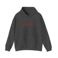 Faith Hoodie — Simple Pink Script Faith Sweatshirt
