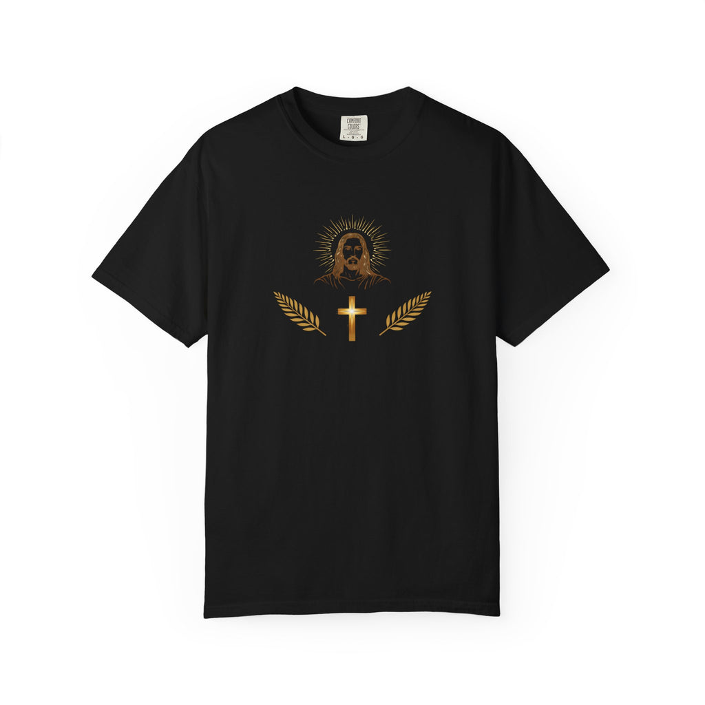 Jesus + Cross T-Shirt — Radiant Faith Graphic Tee