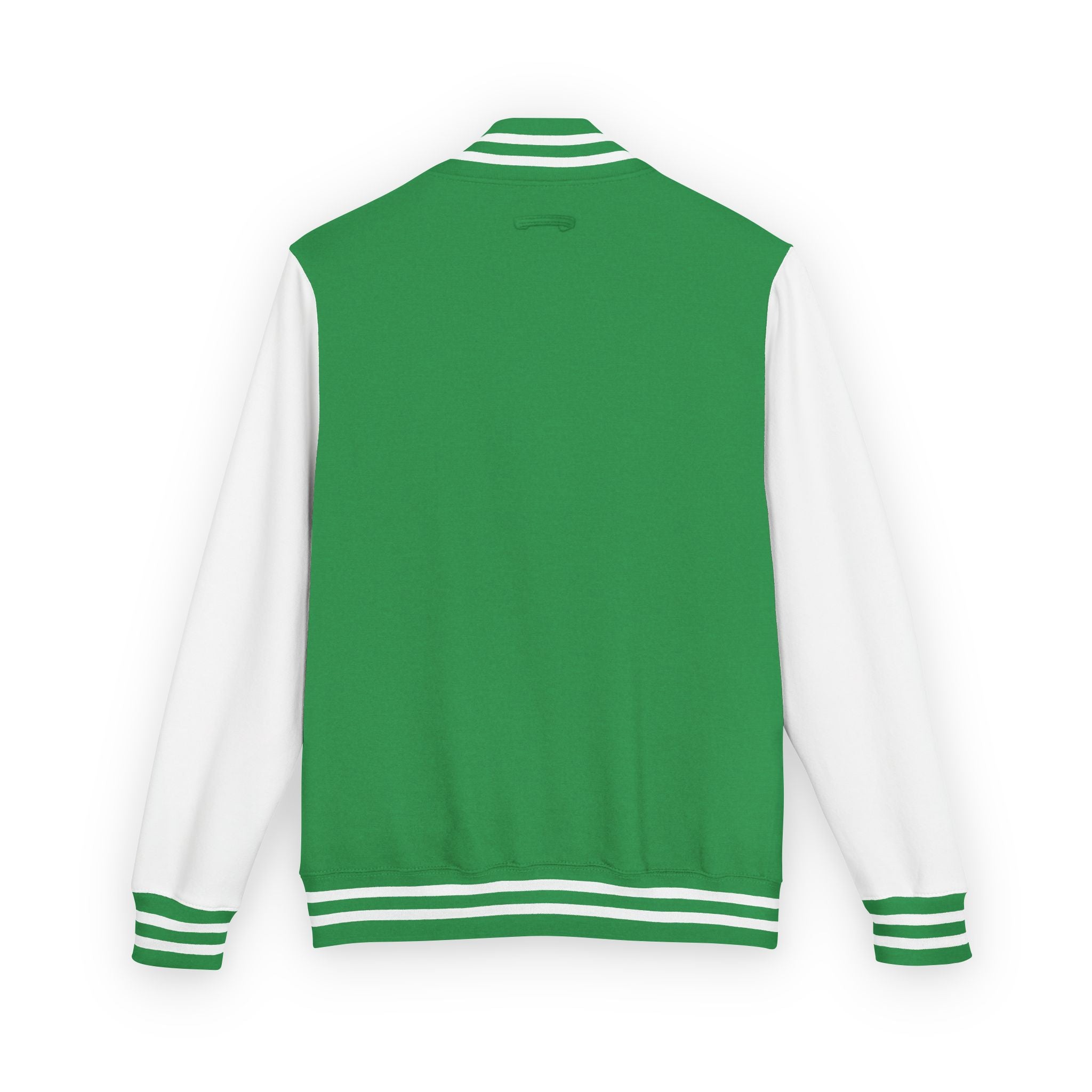King of Kings Letterman Jacket - Minimal Vertical Script Chest Design