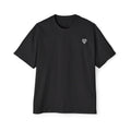 Oversized Men's Tee — Dripping Crown of Thorns Cross Graphic