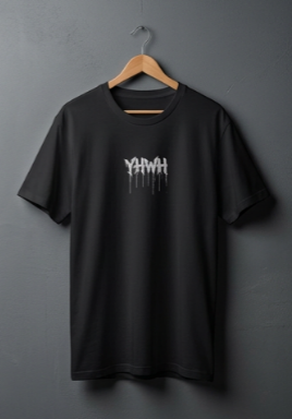 Cross T-Shirt + YWHW — Drip Crown of Thorns Graphic Tee