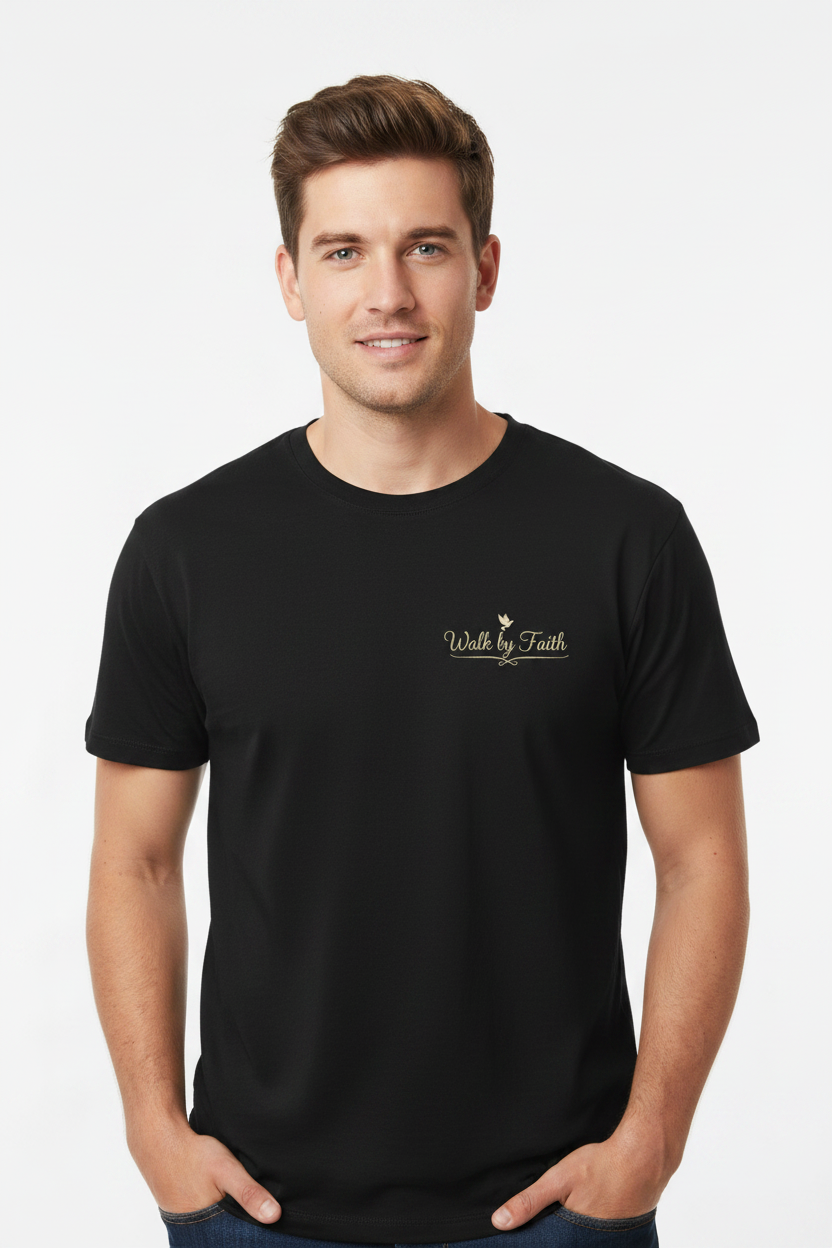 'Walk by Faith' Tee — Inspirational Christian Shirt