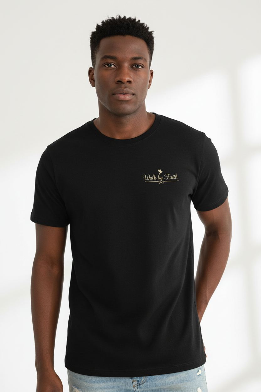 'Walk by Faith' Tee — Inspirational Christian Shirt