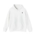Cross Hoodie – Small Chest Cross Christian Sweatshirt