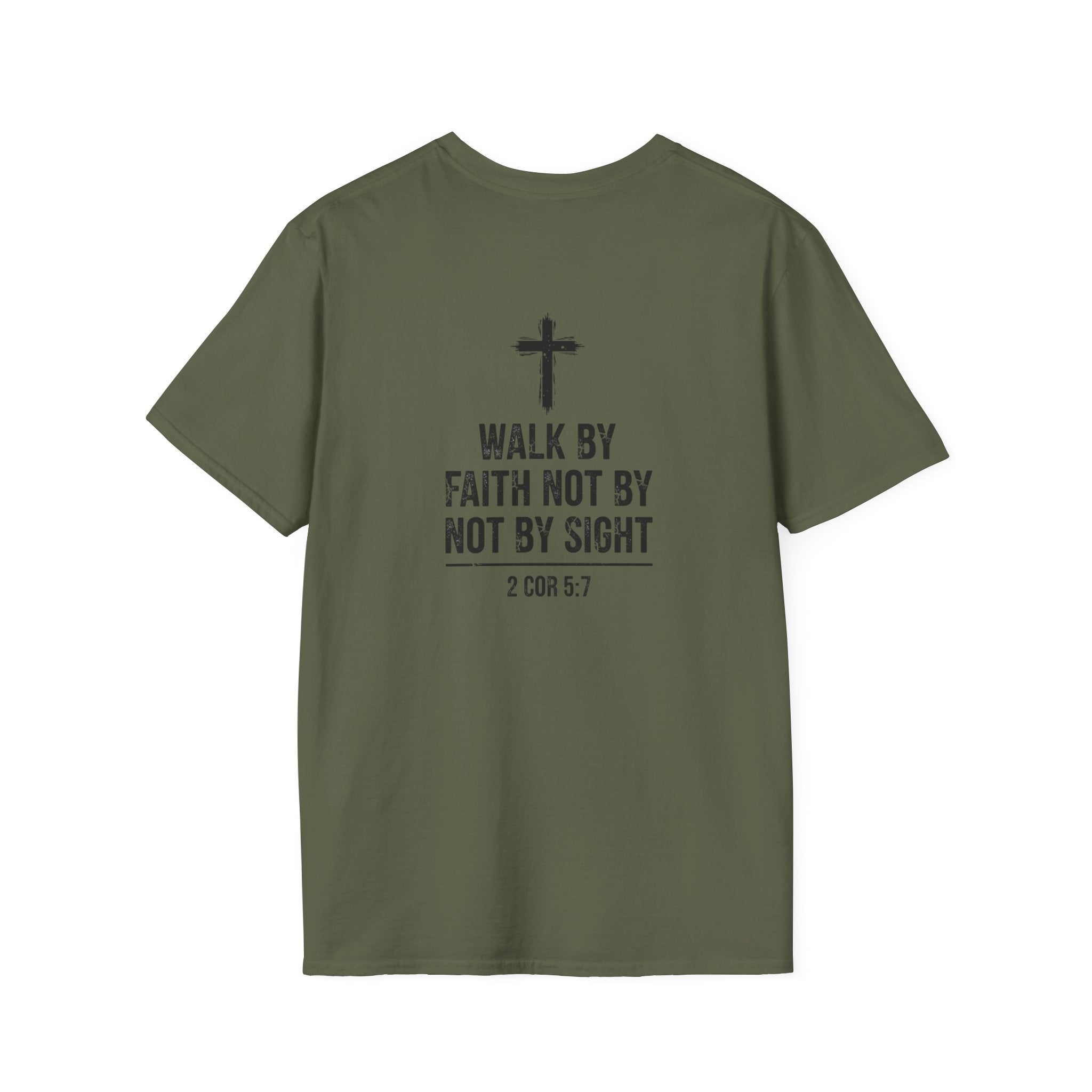 Cross + 'Chosen' T-Shirt — Gothic Faith Graphic Tee