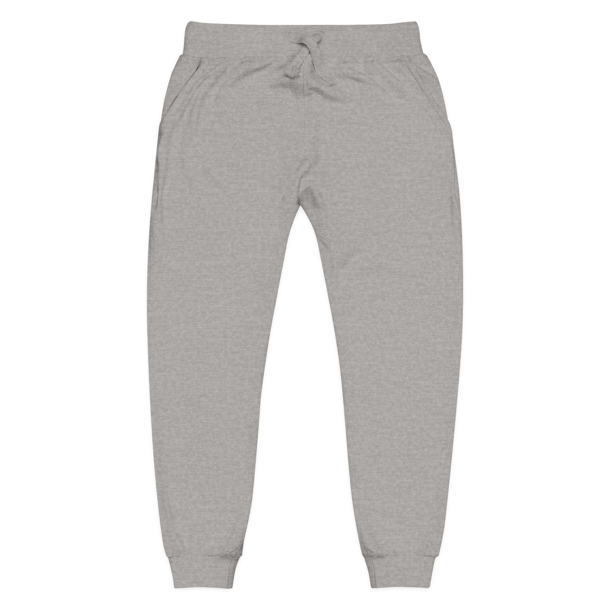 Embroidered Fleece Sweatpants — Olive Cozy Joggers