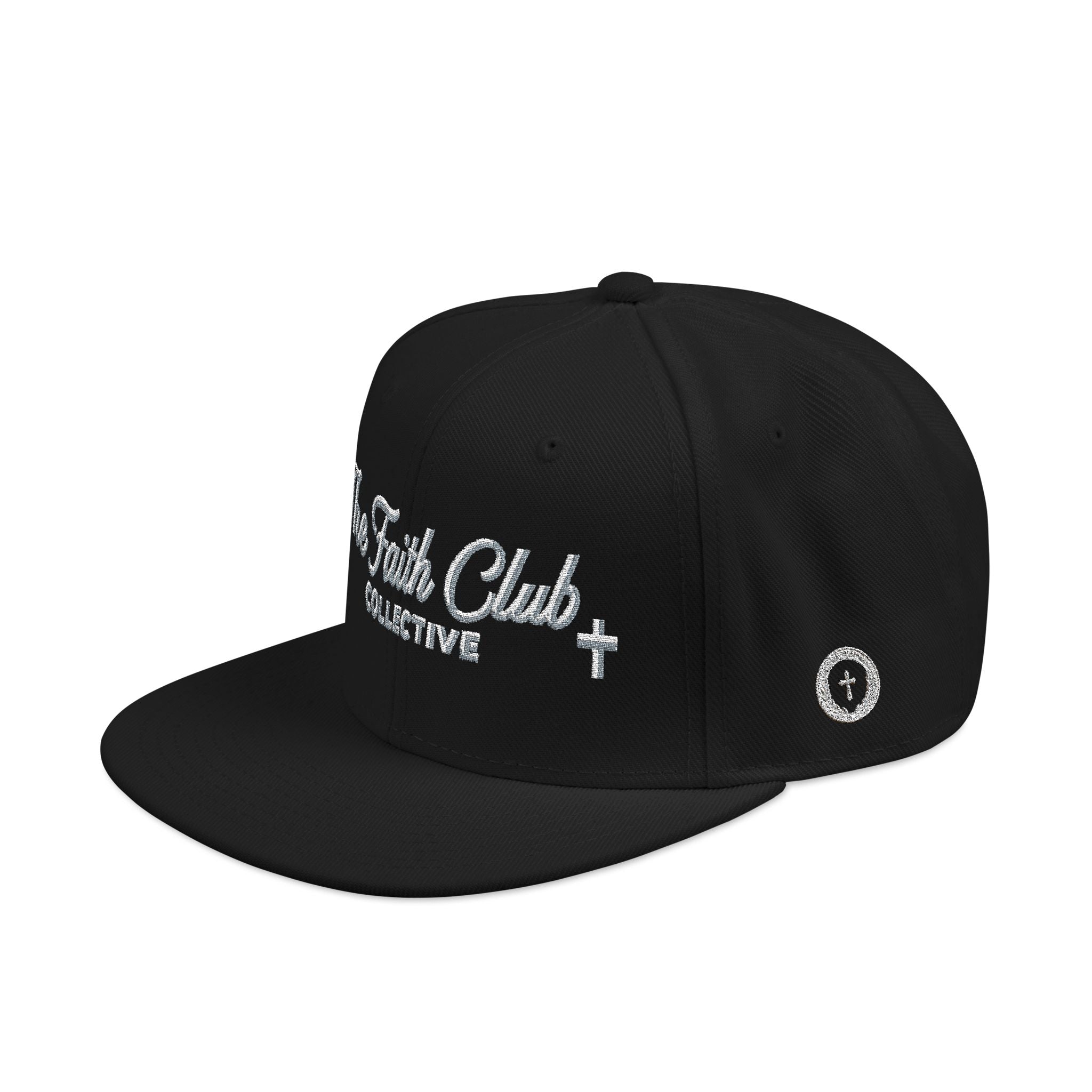 The Faith Club Embroidered Hat | Snapback Embroidered with side design