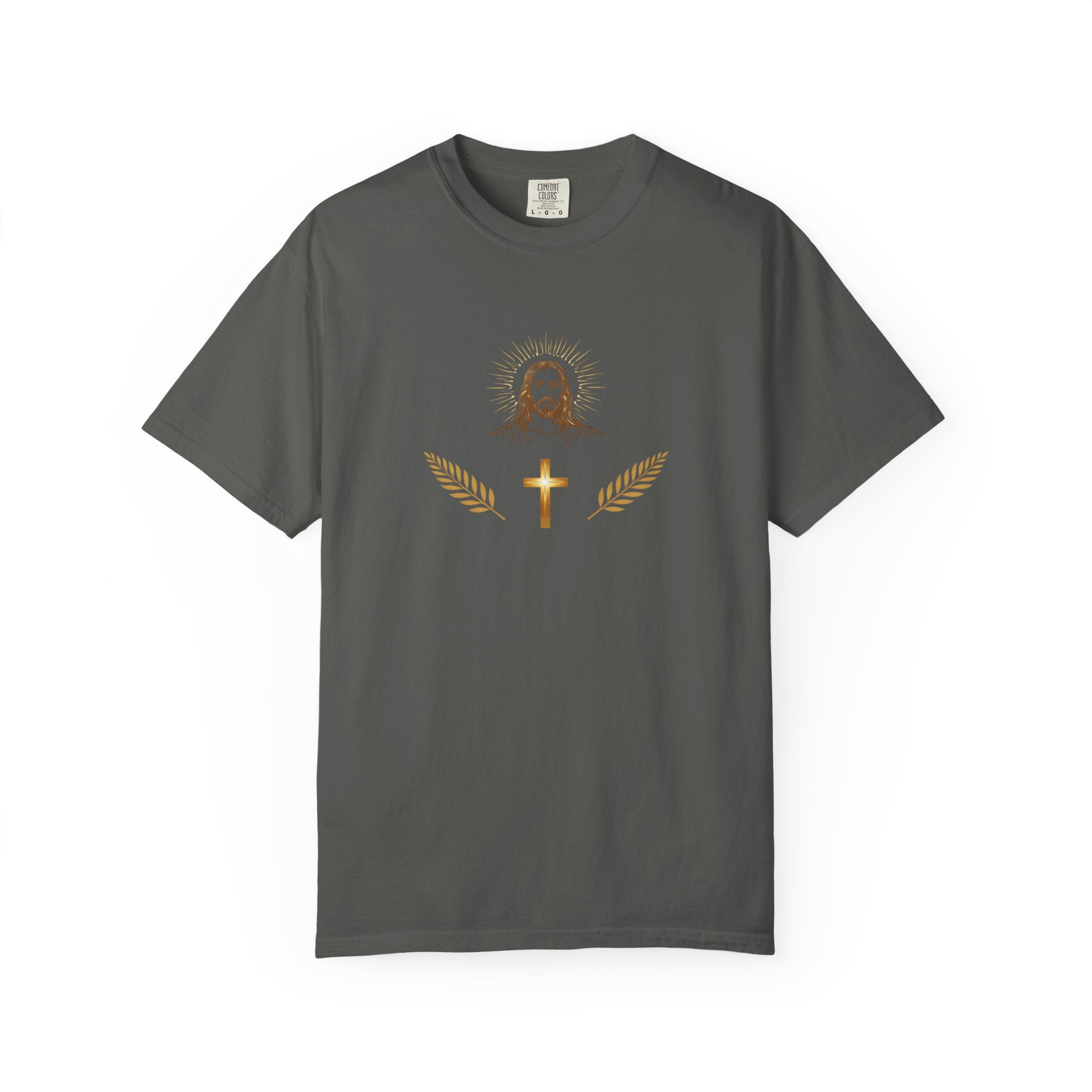 Jesus + Cross T-Shirt — Radiant Faith Graphic Tee