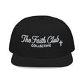 Embroidered 'Faith Club' Snapback Hat | Gothic Cross Streetwear Cap