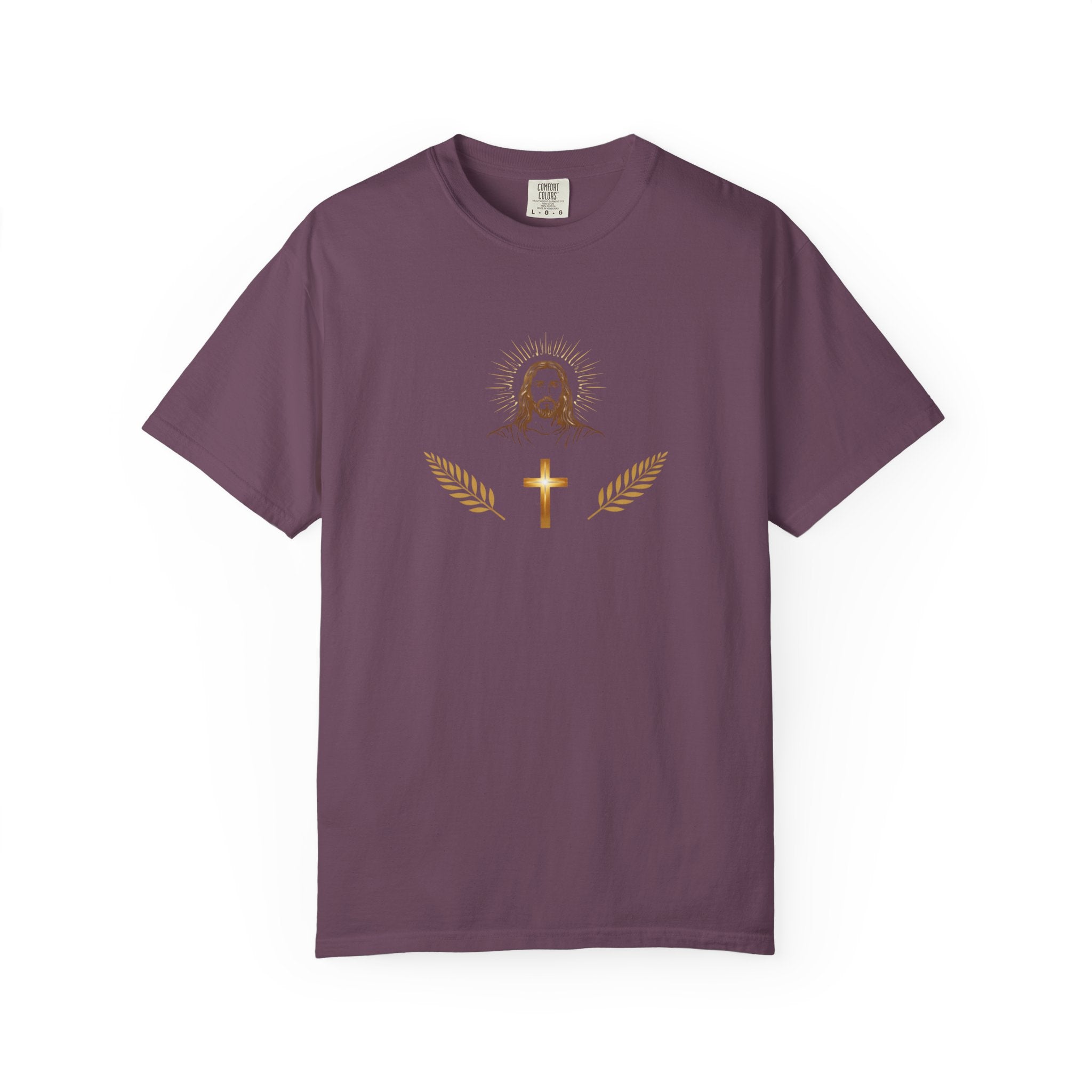 Jesus + Cross T-Shirt — Radiant Faith Graphic Tee