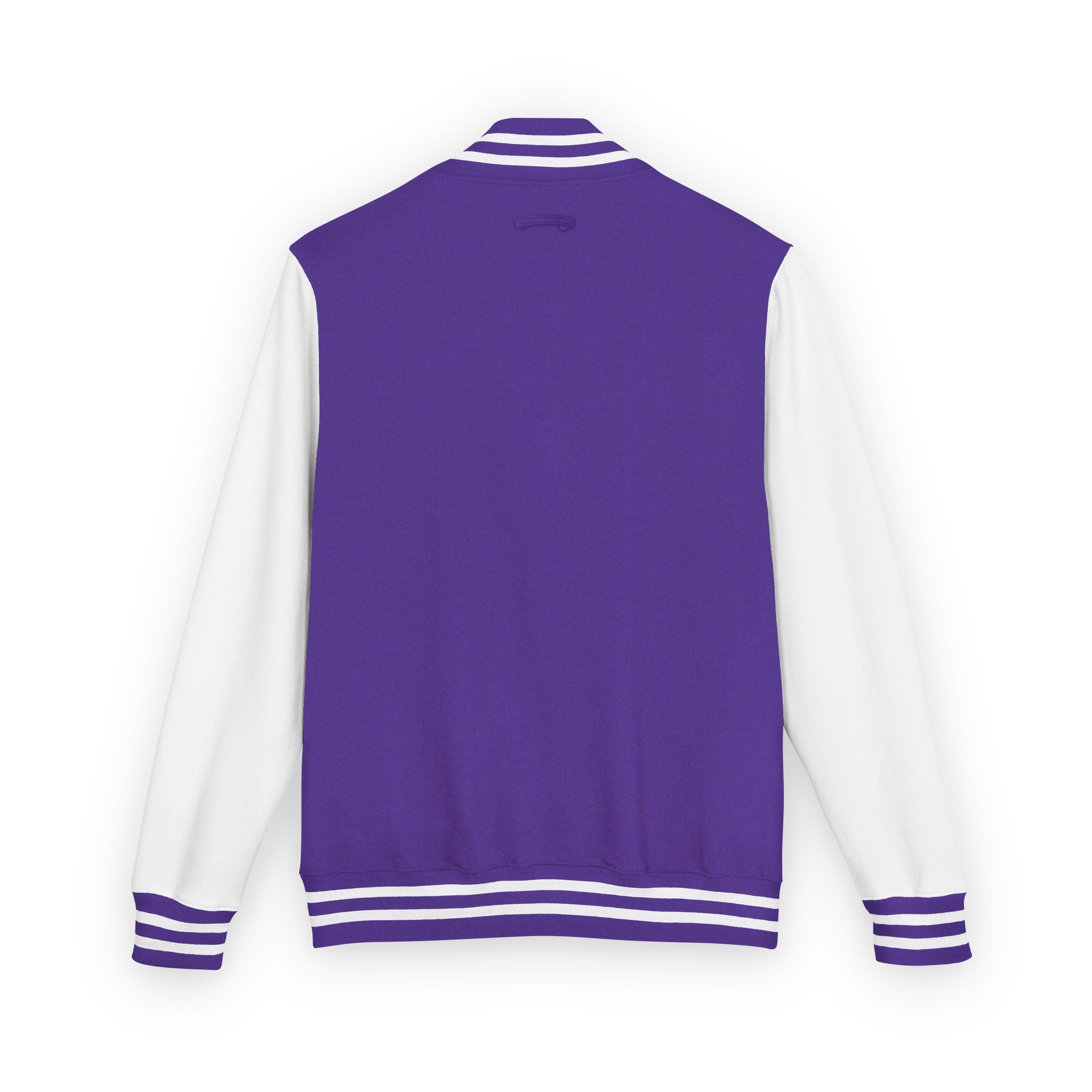 King of Kings Letterman Jacket - Minimal Vertical Script Chest Design