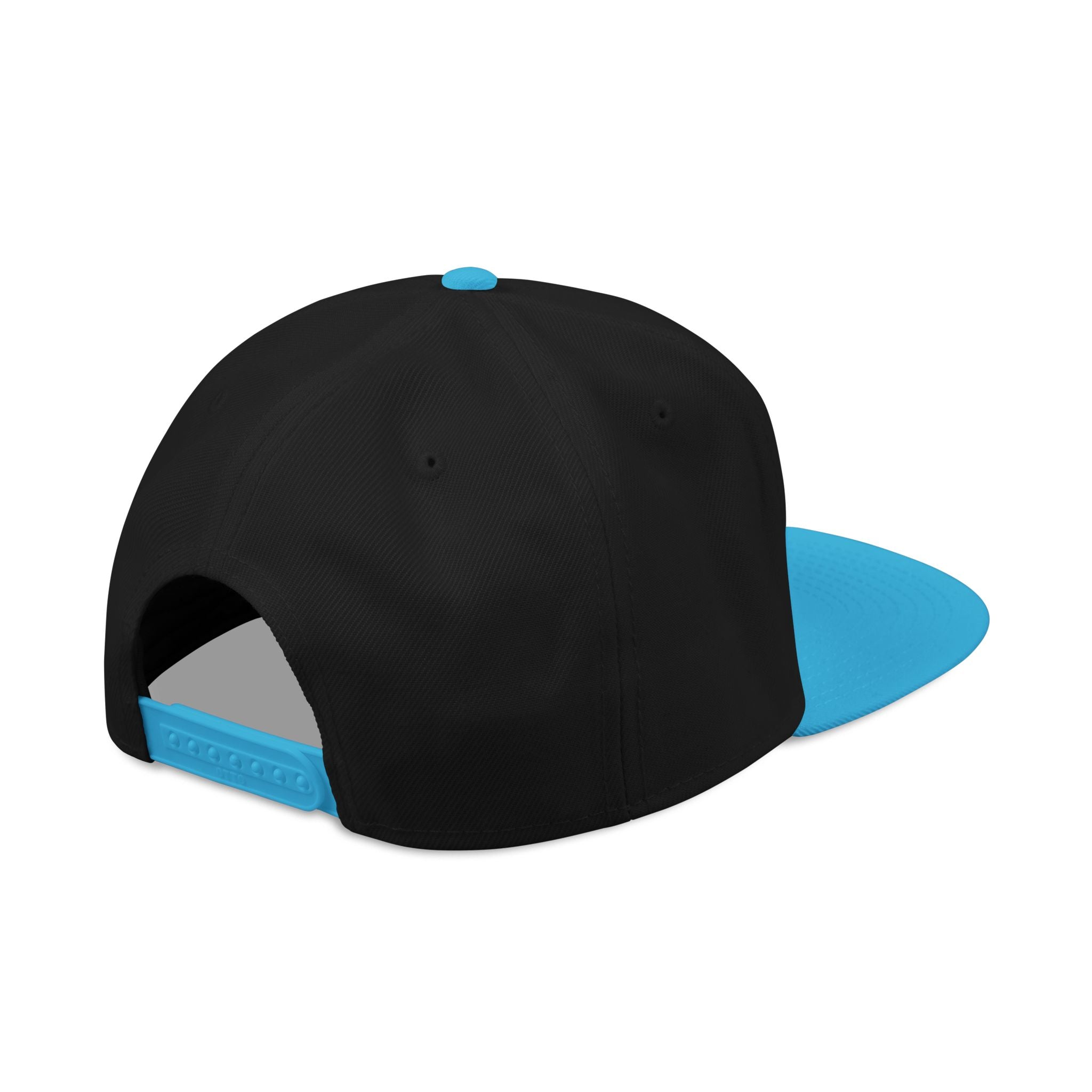 Embroidered 'Novrain' Gothic Cross Design Snapback Hat — Dark Streetwear Cap