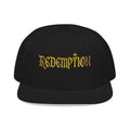 Embroidered Gold 'Redemption' Gothic Streetwear Cap