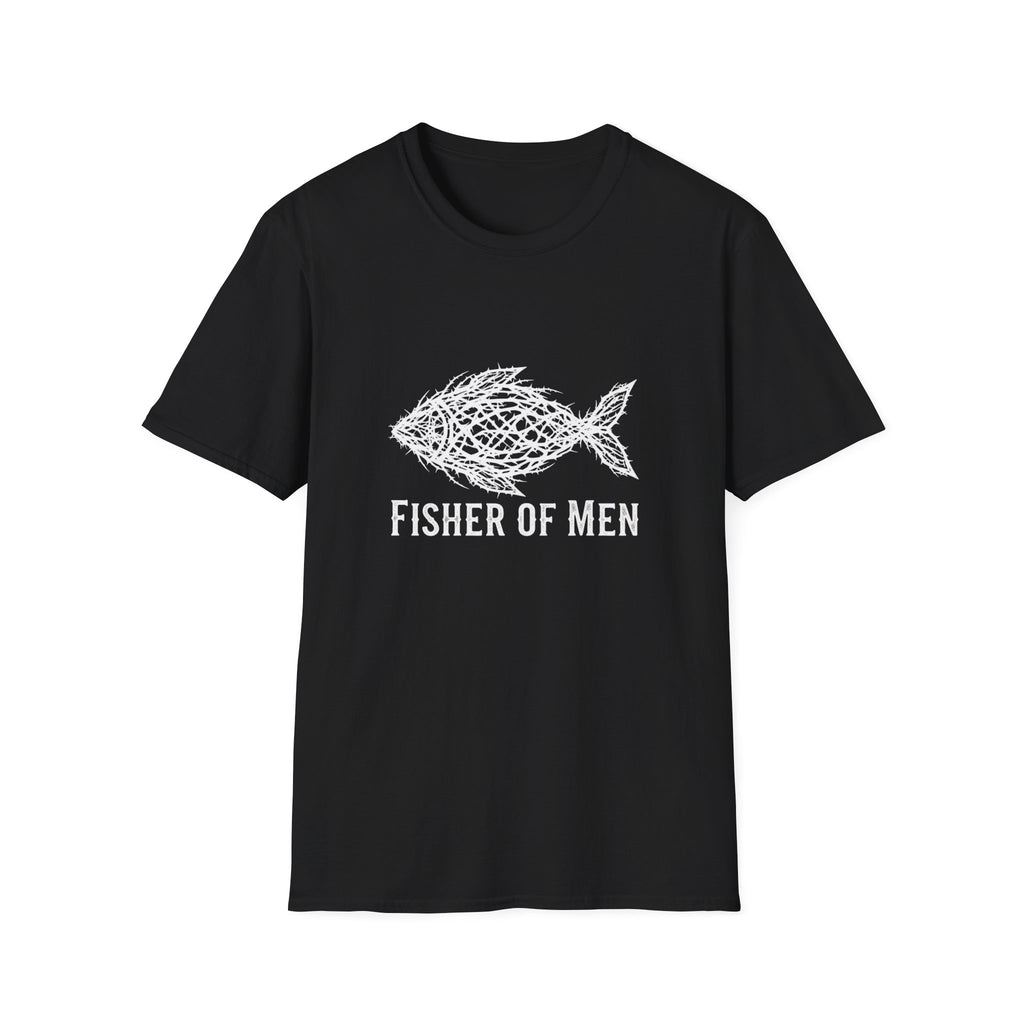 Fisher of Men T‑Shirt — Christian Fish Graphic Tee (Faith-Based Apparel)