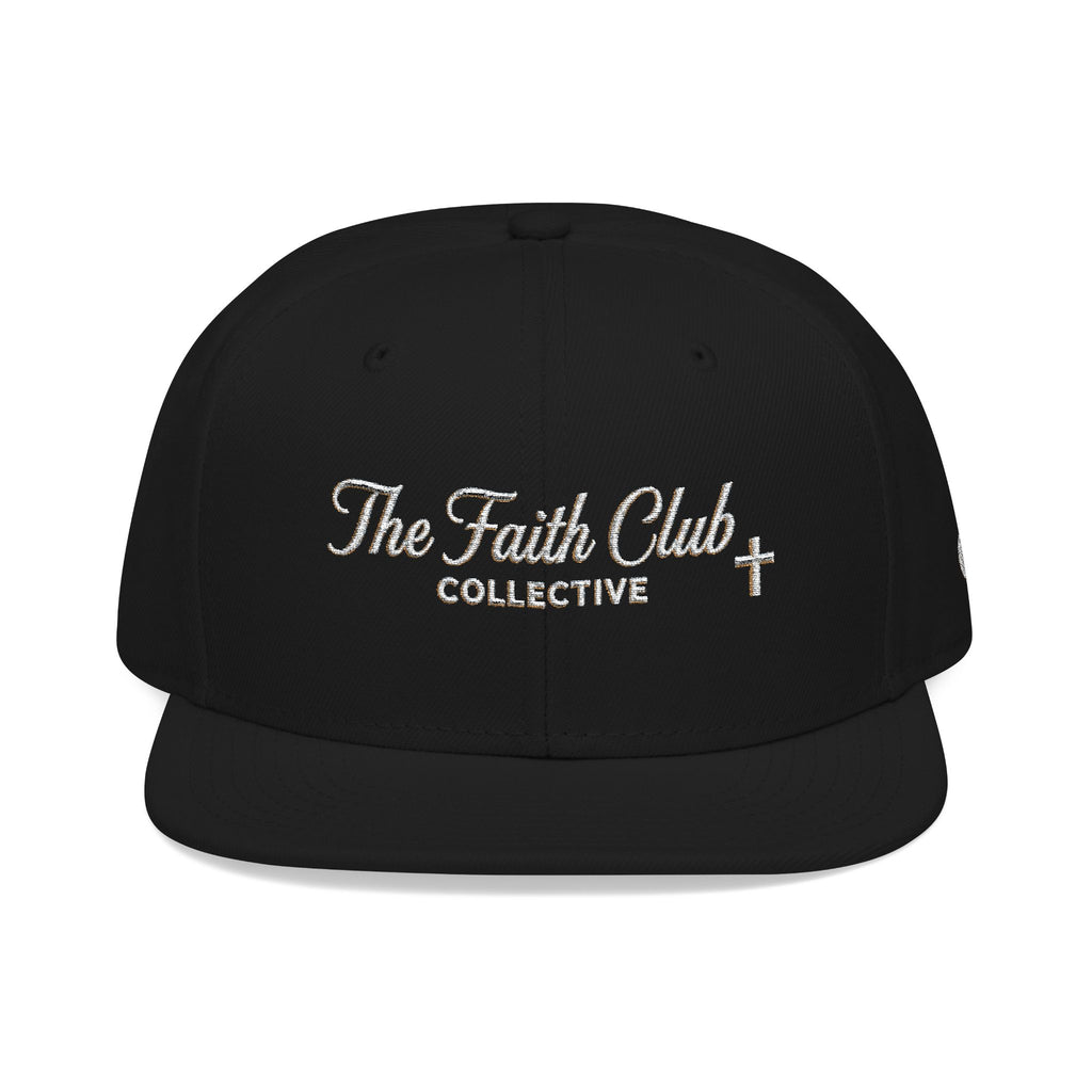 The Faith Club Embroidered Hat | Snapback Embroidered with side design