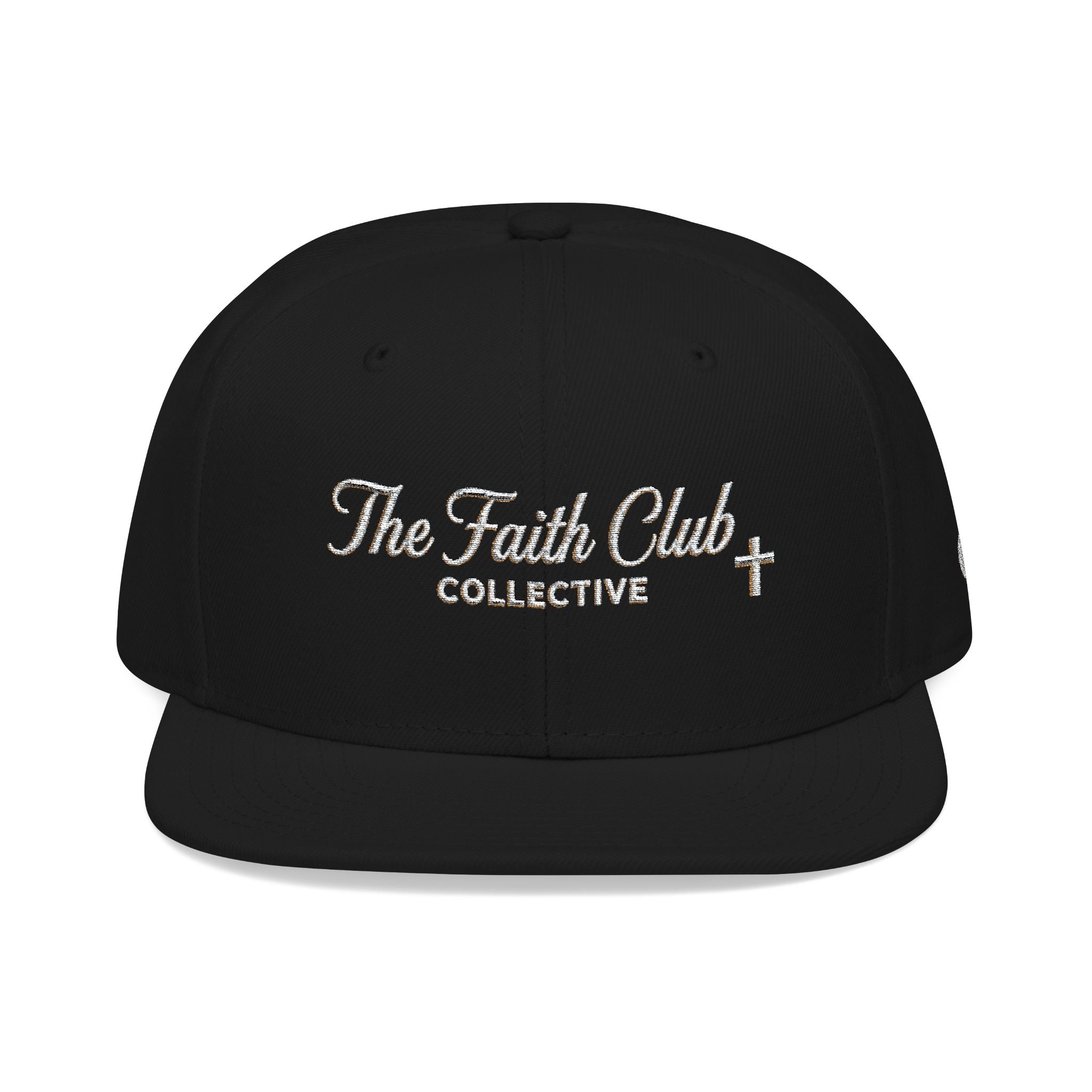 The Faith Club Embroidered Hat | Snapback Embroidered with side design