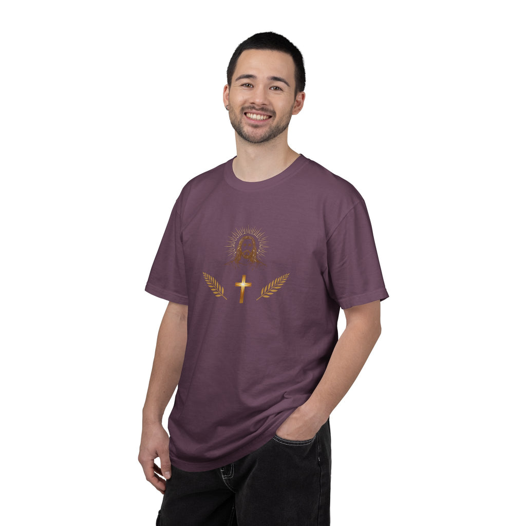 Jesus + Cross T-Shirt — Radiant Faith Graphic Tee