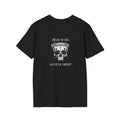'Dead to Sin, Alive in Christ' Back Graphic - Small 'Novrain' Logo Front, Gothic Faith Graphic