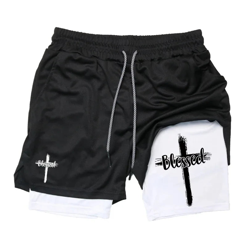 2-in-1 Running Workout Shorts