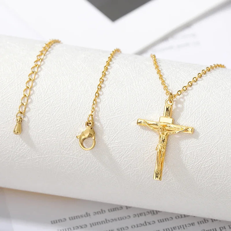 Jesus Cross Necklac