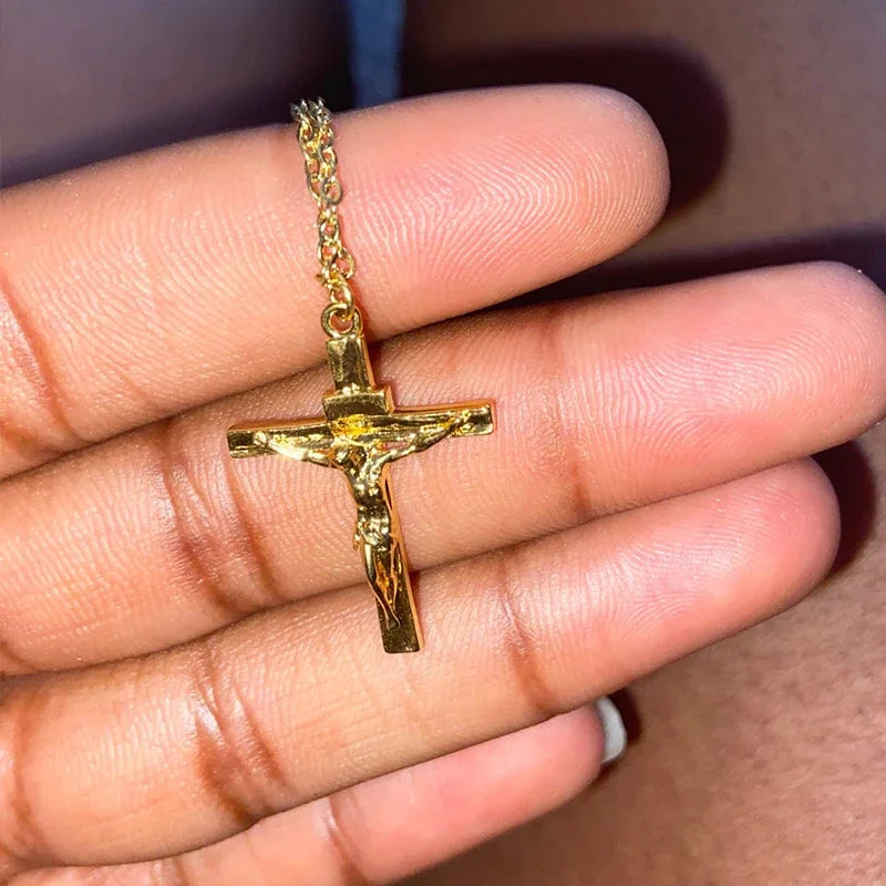 Jesus Cross Necklac