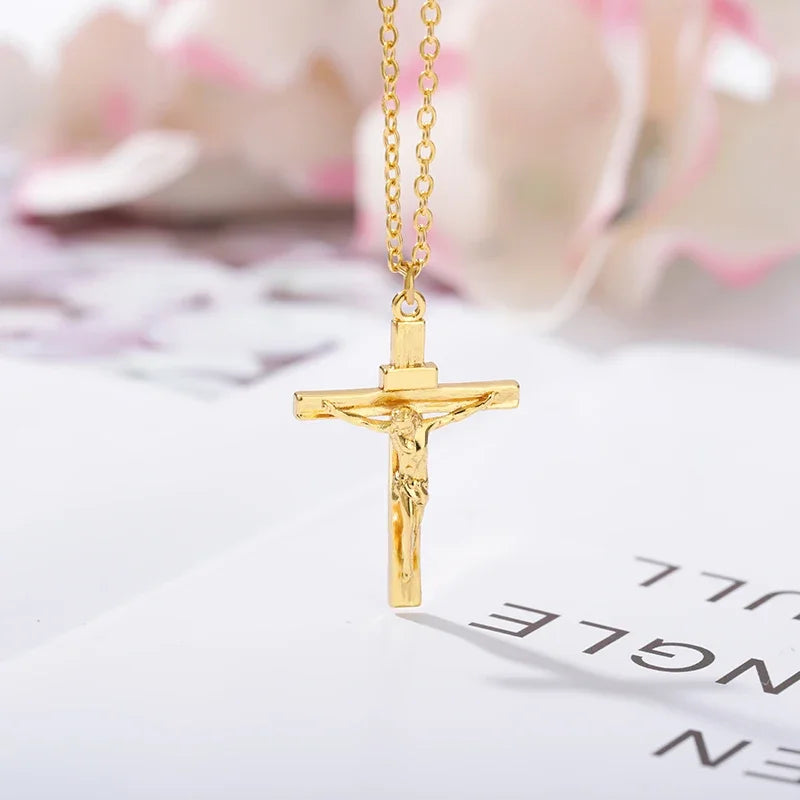 Jesus Cross Necklac