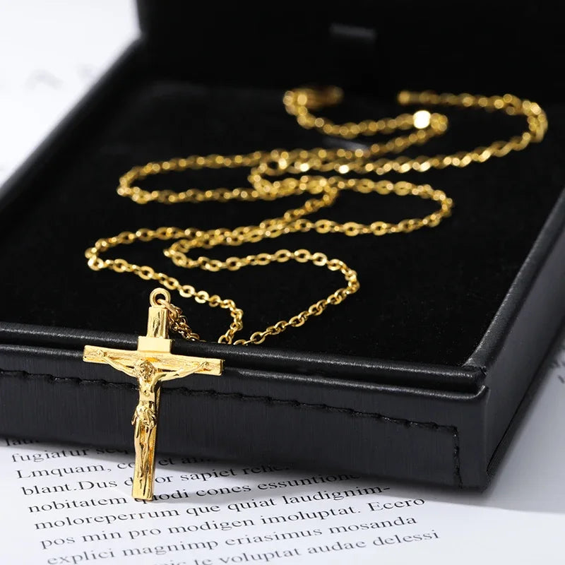 Jesus Cross Necklac