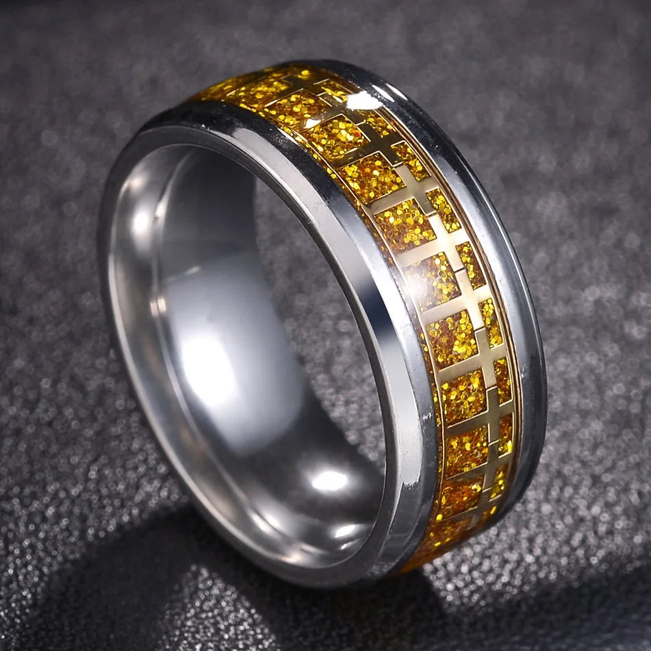 Minimalist Cross Ring