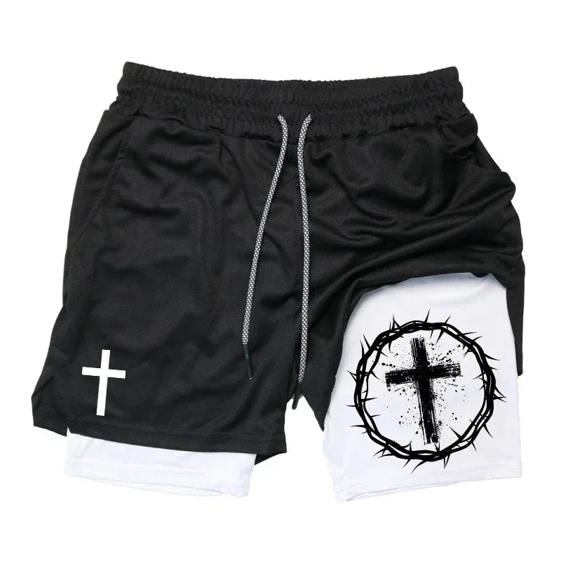 2-in-1 Running Workout Shorts